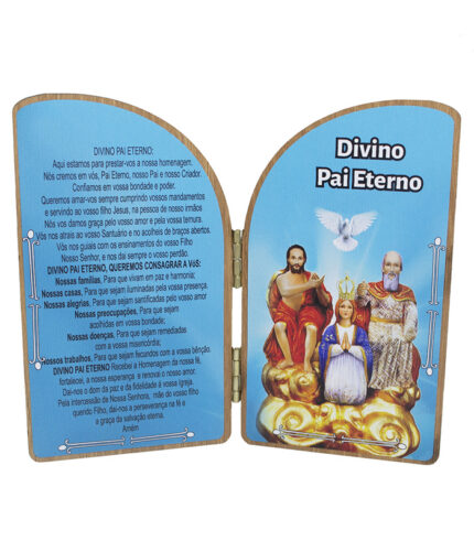 Oração de Mesa 15cm Divino Pai Eterno