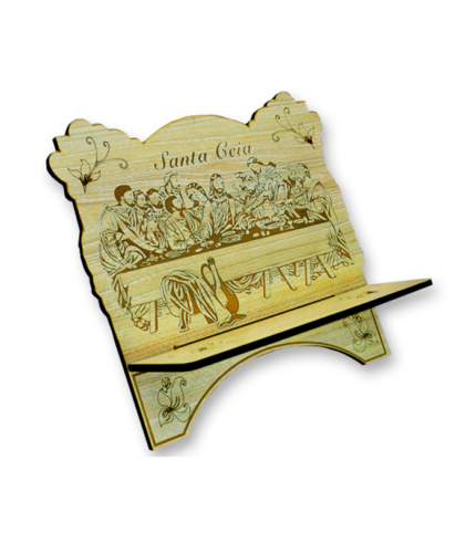 Porta Bíblia Santa Ceia - 25 cm