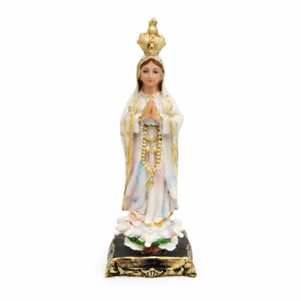 Nossa Senhora de Fátima  Resina 10 cm