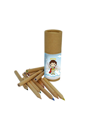 Kit Lápis 12 Cores Infantil São Miguel